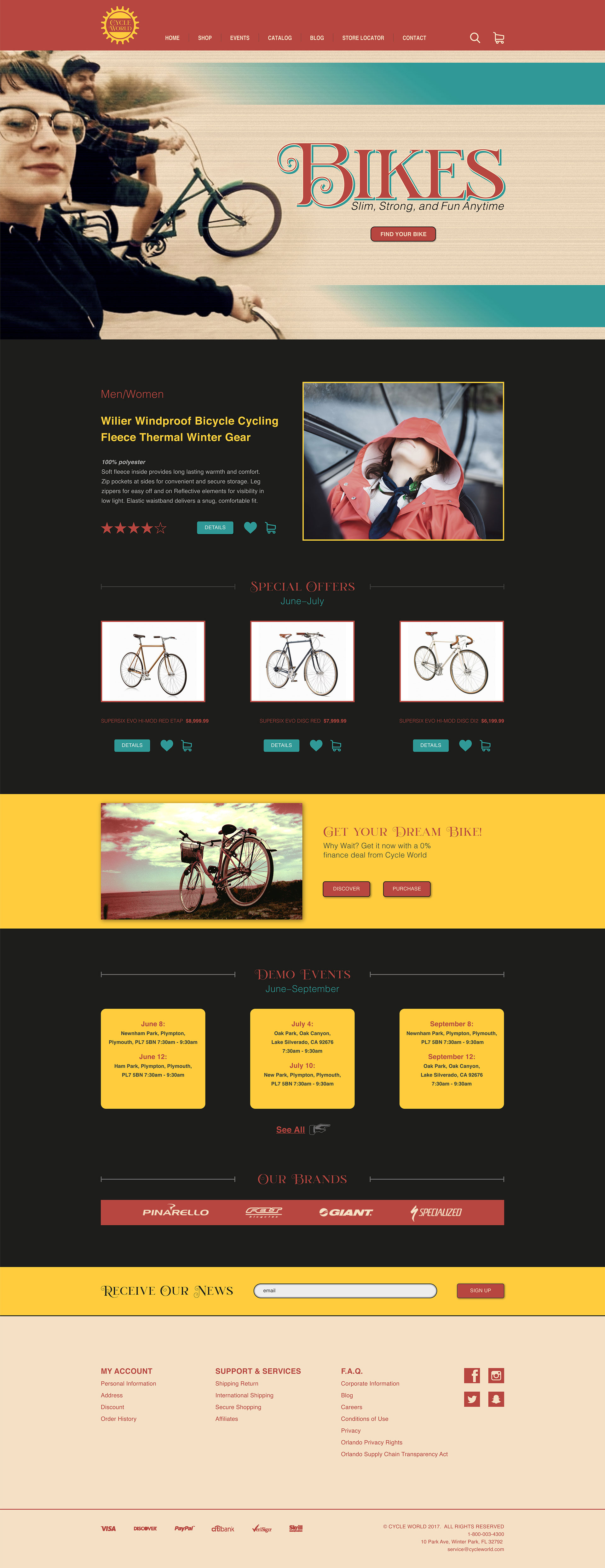 Cycle World Home Page